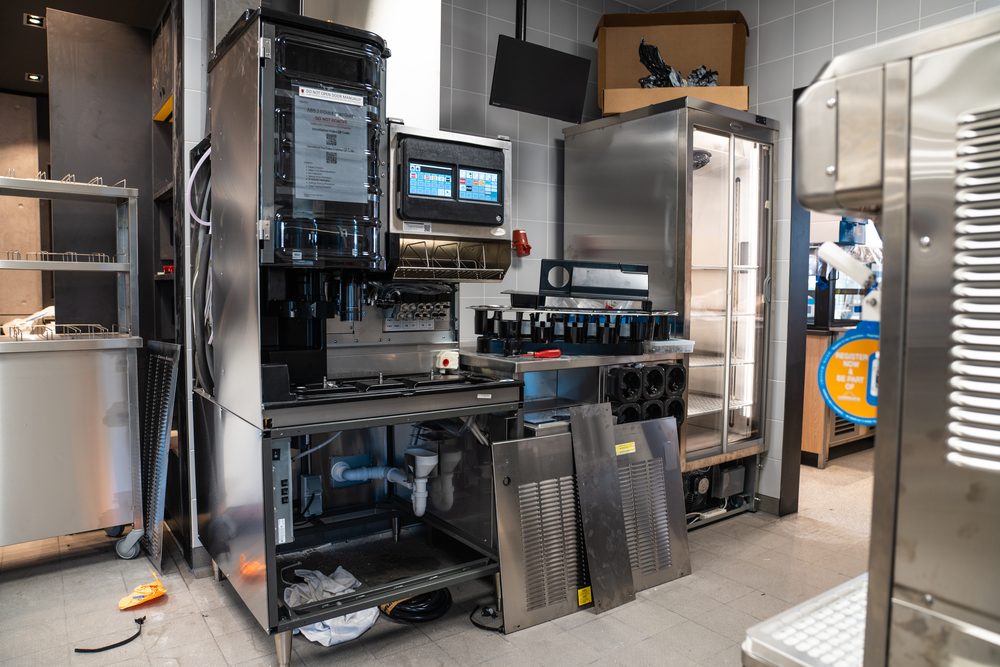 Elektroinstallation und Steuerungstechnik in einer Großküche