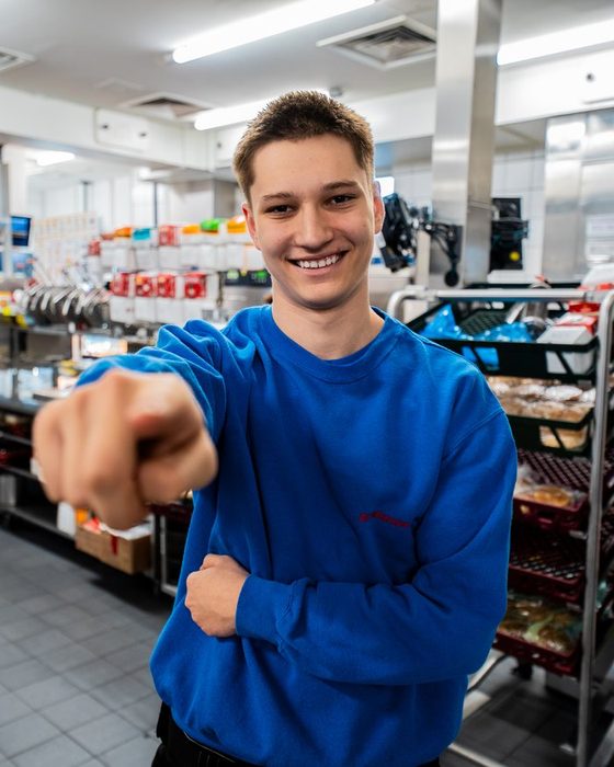 Servicetechniker der GK Fullservice in einer Großküche